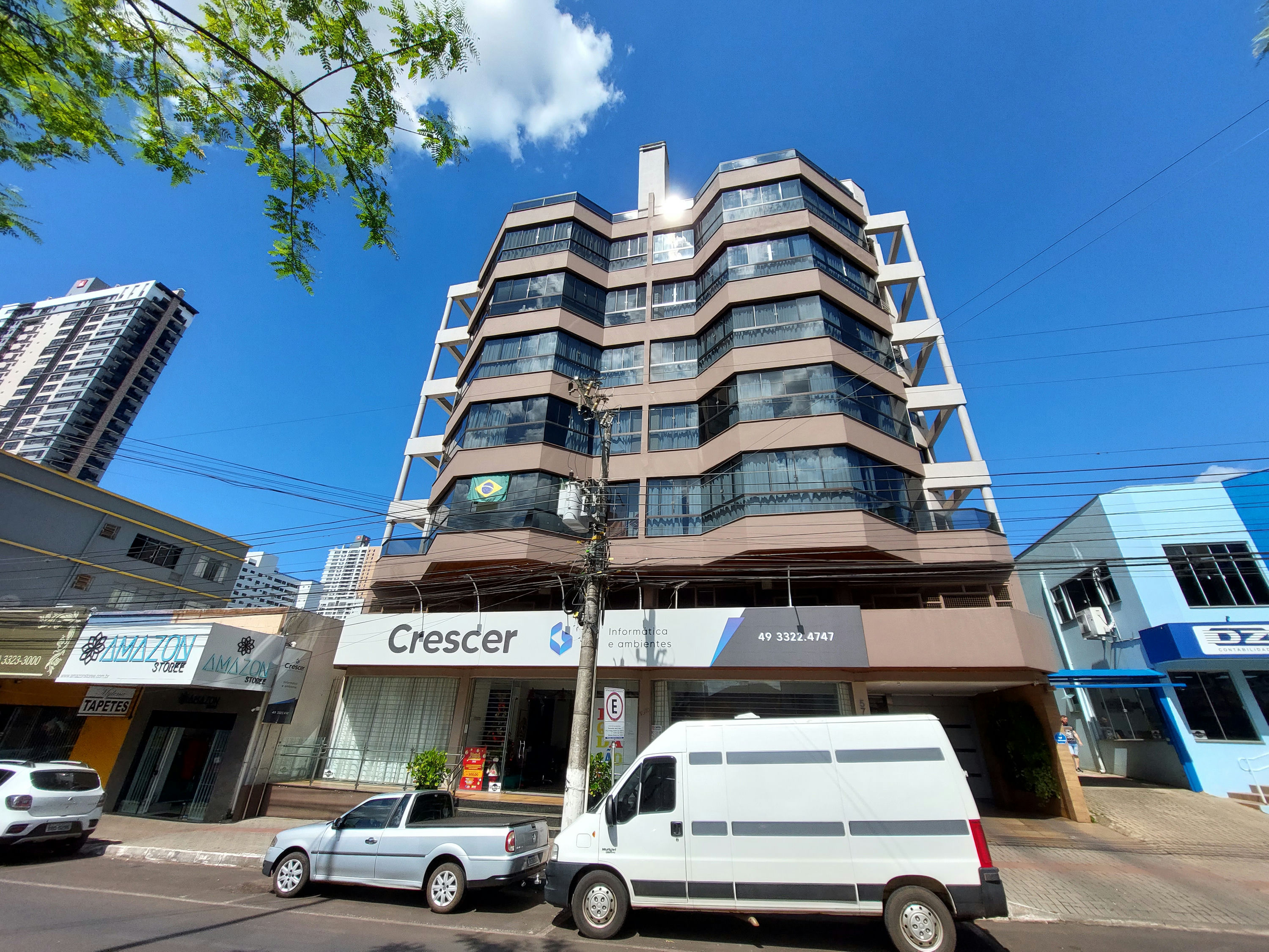 Apartamento para Alugar - 3 Quartos, Centro - Chapecó