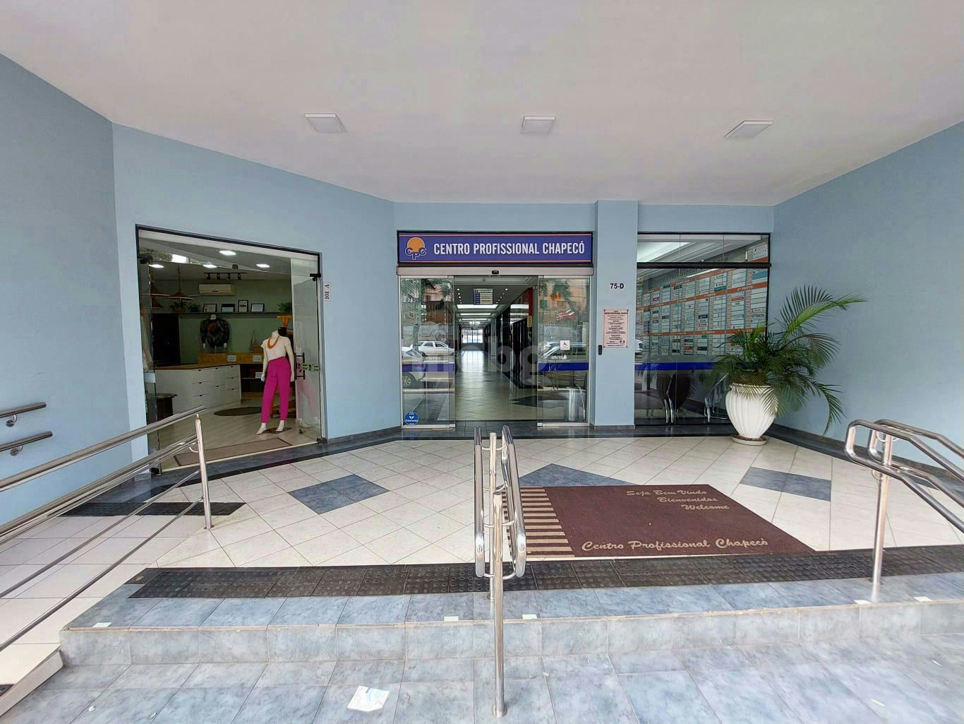 Sala Comercial para Alugar no Centro de Chapecó com Elevador