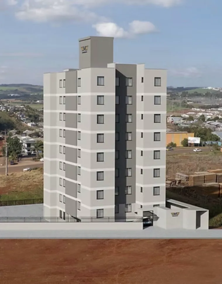 Apartamento de 41m² com 2 quartos