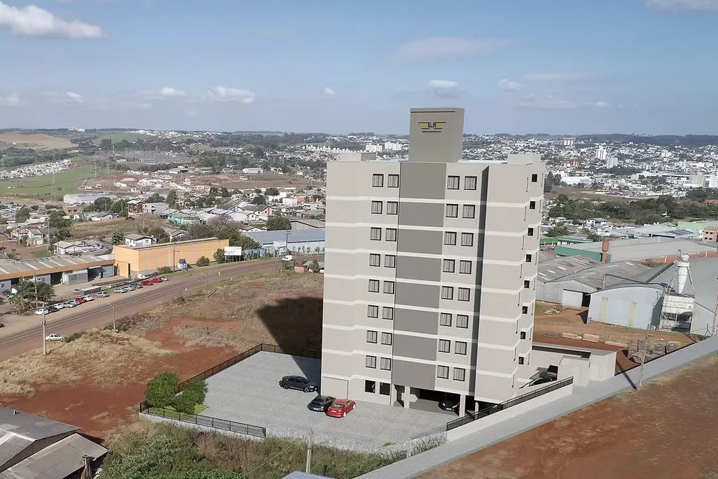 Apartamento de 41m² com 2 quartos
