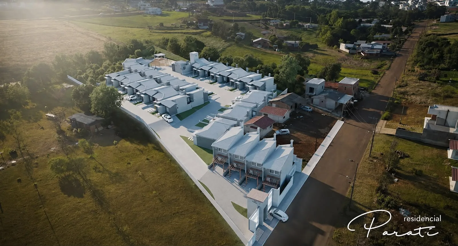 Casa 2 quartos para alugar no Primo Tacca em Xanxerê | Mobg